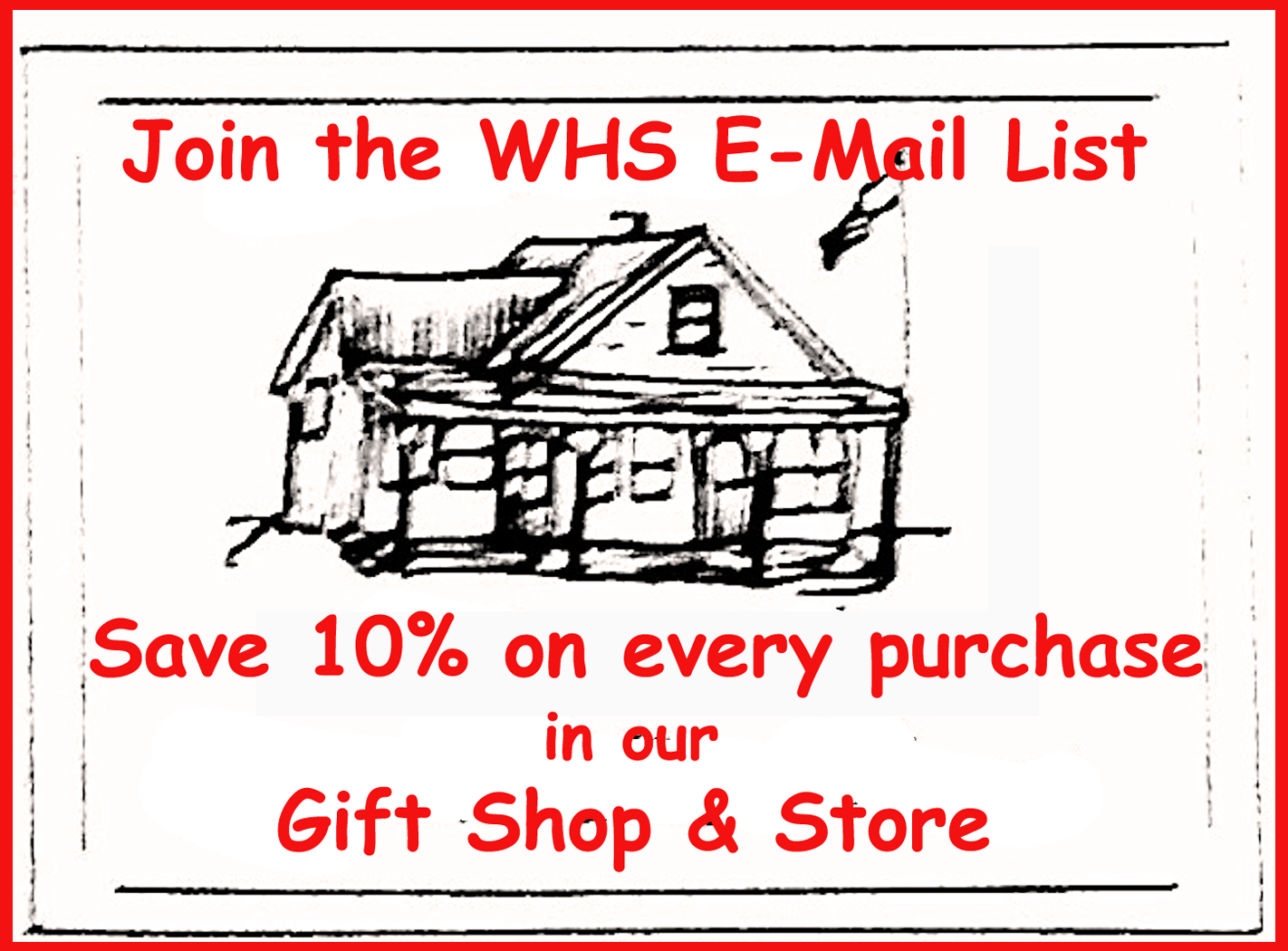 Support local Artists at the WHS Store & Gift Shop