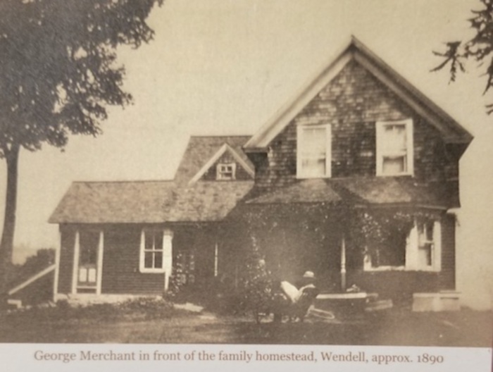 George Merchant at Home ca 1890