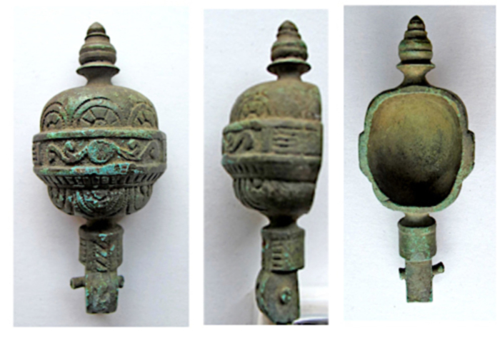 Finial, copper