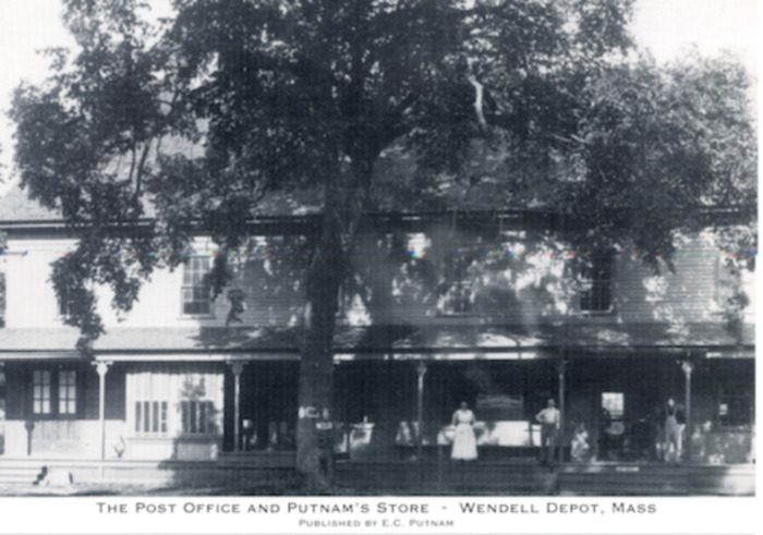 Putnam Store, post office and 2nd floor dance hall.
