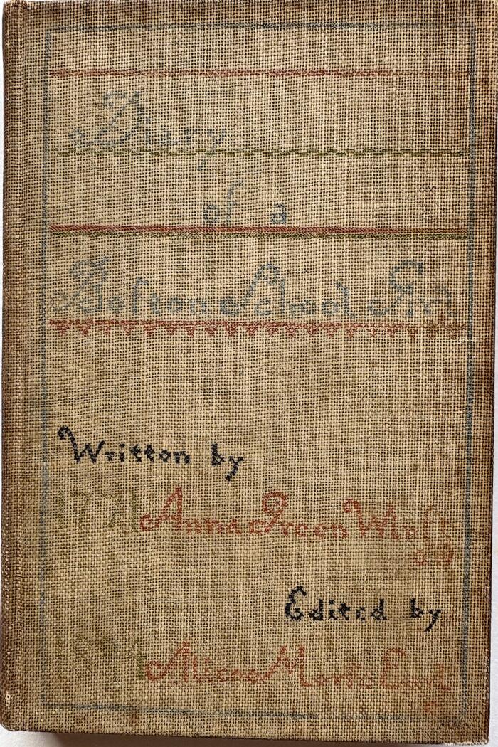 Diary of Anna Green Winslow