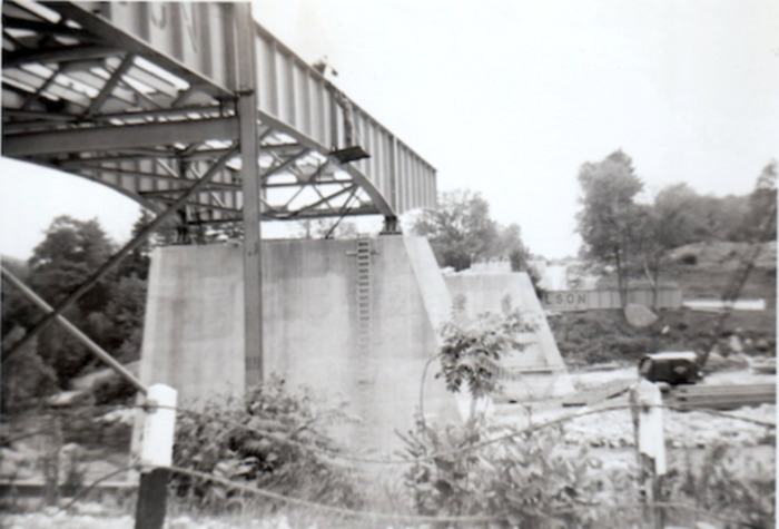 Rt 2 Overpass construction, 1958